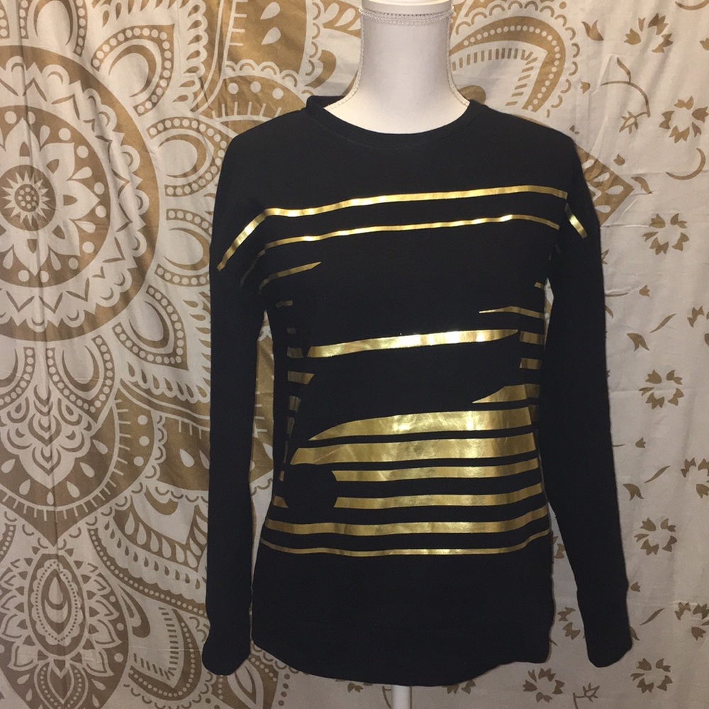 Fabletics snowshoe crew neck pullover sweatshirt - Picture 3 of 8